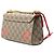 Borsa a tracolla e a spalla Gucci Small GG Supreme Love Padlock beige - vista 2