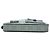 Clutch Louis Vuitton Monogram Satellite Alpha Grigio - vista 3