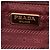 Borsa a tracolla in tessuto Impuntu Prada bordeaux Bordò - vista 5
