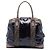 Tote Fendi Large Zucca Coated Canvas B Mix Nero