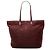 Tote Tessuto Canapa rosso con logo Prada
