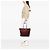 Tote Tessuto Canapa rosso con logo Prada - vista 6