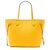 Borsa Tote Louis Vuitton Epi Neverfull MM gialla Giallo