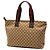 Tote in tela GG Canvas marrone Gucci - vista 2