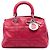 Borsa Granville Cannage Polochon in agnello rosso Dior