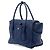 Borsa Blue Prada Vitello Daino Sound Lock - vista 2