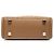 Fendi Sunshine Shopper Tote aus braunem Mini Zucca Präge-Technikgewebe - Ansicht 3