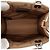 Fendi Sunshine Shopper Tote aus braunem Mini Zucca Präge-Technikgewebe - Ansicht 4
