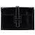 Clutch Jige 29 in pelle Box nera Hermès Nero