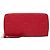 Roter Louis Vuitton Monogram Empreinte Zippy Long Wallet