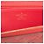 Roter Louis Vuitton Monogram Empreinte Zippy Long Wallet - Ansicht 5