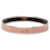 Pulsera Hermès Narrow Caleche Enamel Bangle rosa 65 Costume  - vista 1