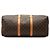 Borsa da viaggio Louis Vuitton Monogram Keepall Bandouliere 50 Marrone - vista 3