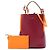 Red Burberry Small Leather Peggy Bucket Bag Satchel - view 7