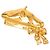Spilla Berretto Chanel Placcato Oro D'oro