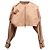 Tan Plan C Layered Trench-Weste & Jacken-Set Größe IT 40 Kamel - Ansicht 9