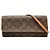Borsa a tracolla Louis Vuitton Monogram Pochette Twin GM marrone