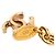 Chanel CC Gold Plated Triple Chain Gürtel Golden - Ansicht 3