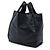 Tote in nappa stropicciata nero Prada - vista 2