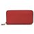 Cartera larga Hermès Epsom Azap roja