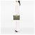 Clutch Chanel Large CC Chevron Calfskin O Case Verde - vista 5