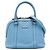 Borsa blu Gucci Mini Microguccissima Dome