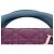 Lady Dior Satchel aus dreifarbigen Cannage-Lammleder in Lila Medium - Ansicht 10