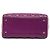 Lady Dior Satchel aus dreifarbigen Cannage-Lammleder in Lila Medium - Ansicht 3
