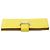 Tarjetero Hermès Bearn en cuero Epsom Amarillo - vista 3
