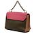 Twist Borsa Louis Vuitton Tricolor Leather Lockme II BB Rosa - vista 2