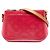 Borsa a tracolla rosa Louis Vuitton Monogram Vernis Minna Street