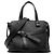 Black LOEWE Small Leather Gate Top Handle Bag Satchel
