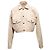 Kurze Cord-Jacke Tan Miu Miu Größe IT 38 Beige