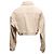 Kurze Cord-Jacke Tan Miu Miu Größe IT 38 Beige - Ansicht 4