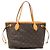 Borsa Tote Louis Vuitton Monogram Neverfull PM marrone