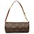 Borsa a mano Louis Vuitton Monogram Papillon Pochette Marrone