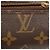 Borsa a mano Louis Vuitton Monogram Papillon Pochette Marrone - vista 5