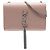 Bolsa Tiracolo Small Grain de Poudre Monogram Kate Tassel Saint Laurent Rosa