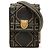 Borsa a tracolla verticale Diorama in pelle borchiata nera Dior Nero