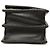 Borsa a tracolla verticale Diorama in pelle borchiata nera Dior Nero - vista 3
