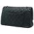 Borsa a Spalla Chanel Quilted Iridescent Lambskin Reissue 2.55 Bijoux Chain Double Flap 227 Nero - vista 2