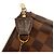Handtasche Louis Vuitton Damier Ebene Mini Pochette Accessoires braun - Ansicht 5