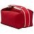 Borsa Vanity Hermès Small Toile Bride A Brac Rosso - vista 2