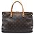 Borsa Louis Vuitton Monogram Pallas MM marrone