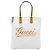 Tote White Gucci GG Supreme Heritage Logo Branco