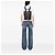 Gray Hermès Canvas Herline Backpack PM Grey - view 6