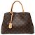 Bolso Louis Vuitton Monogram Montaigne MM marrón Castaño