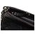 Bolsa Pochette Chanel em pele de cordeiro com relevo de camélia roxa e corrente Roxo - vista 7