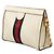Borsa a tracolla Gucci Ophidia Small in pelle di vitello bianca con catena Web Bianco - vista 2