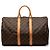 Borsa da viaggio Louis Vuitton Monogram Keepall 45 Marrone